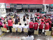 潮亭社区开展“承诺戒烟，共享无烟环境”志愿服务活动