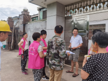 垃圾分类入户宣传