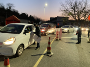 防控疫情守小门