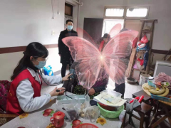 为失独家庭送温暖