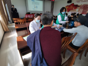 送健康志愿服务走进漓渚村