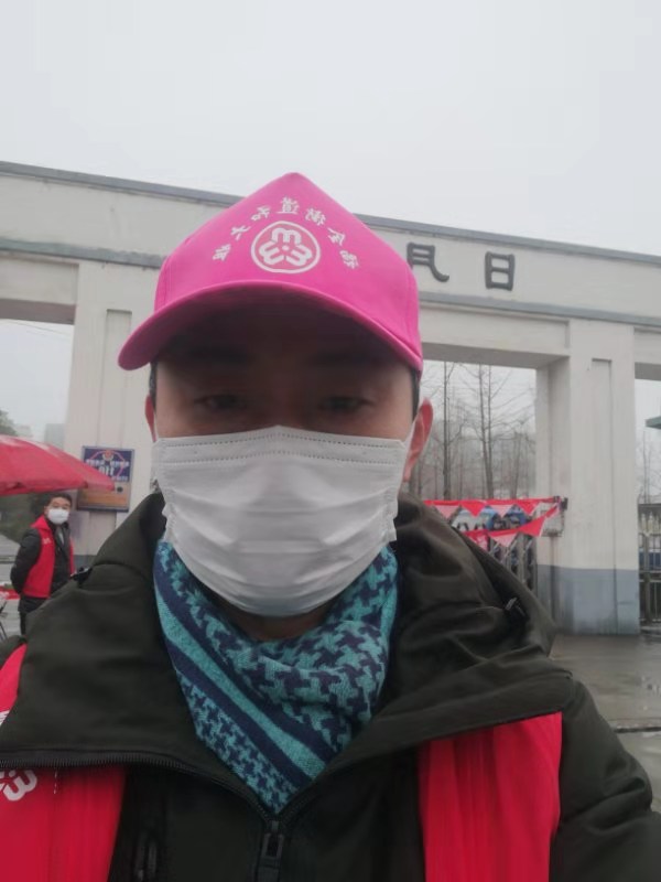 两地报到——洪朝阳同志志愿疫情防控