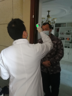 新冠疫情随访和值勤