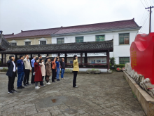 绍兴市委老干部局参观党史馆活动