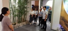 绍兴市爱国主义教育基地实地验收组参观验收党史馆