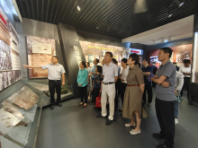 省农科院参观小舜江村红色党史馆