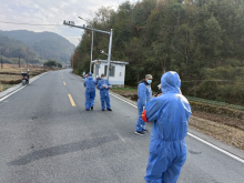 根据防疫要求设置站点24小时值班