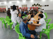 任家畈村义诊志愿活动