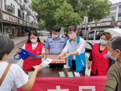 柯桥区司法局在安昌集镇开展法治宣传、法律咨询活动
