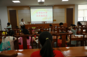 兰亭司法所开展开展“大手拉小手，巧手画民法”的小候鸟普法活动