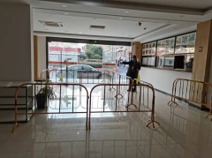 后梅社区人大代表选举后梅小区投票点布置志愿服务