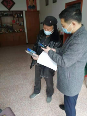 上门查验外省返乡人员健康码