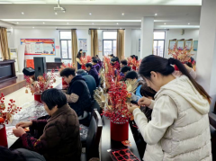 迎春纳福，幸福如花 春节年花制作