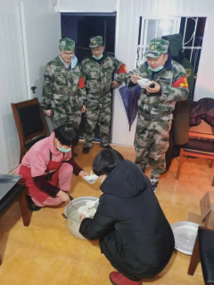 抗疫情、送温暖