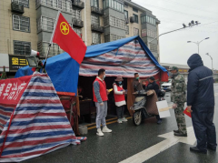疫情防控卡口值勤