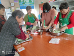 迎清明 做艾饺