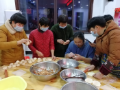 新对旗山村糕点制作培训