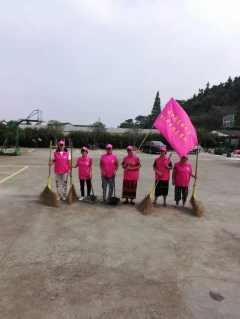 迎接国家卫生城市检查和百日行动宣传活动