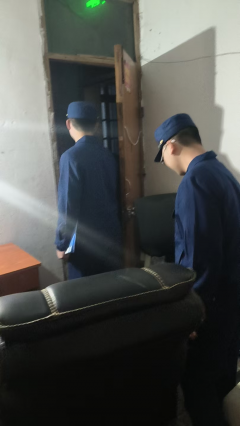 和门程村开展紧急消防安全检查志愿活动