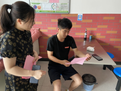 坂湖社区开展垃圾分类宣传活动