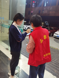 温渎社区垃圾分类活动