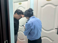 纺都社区开展出租房安全检查