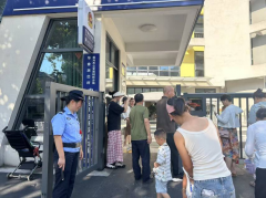 纺都社区平安守护执勤志愿活动