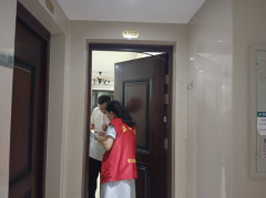纺都社区开展反诈宣传活动