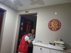 纺都社区开展反诈宣传活动