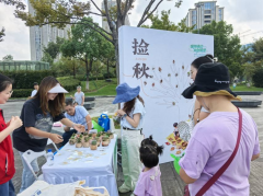 纺都社区开展环保公益宣传活动
