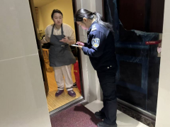 纺都社区开展出租房安全检查