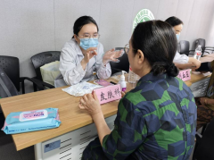 纺都社区开展义诊活动