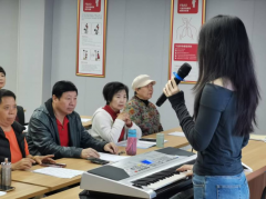 纺都社区开展合唱课堂