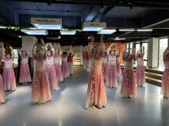 纺都社区开展舞蹈公益课