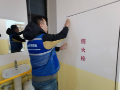 纺都社区开展消防安全检查活动