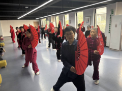 纺都社区开展太极拳培训活动