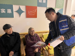 纺都社区开展反诈宣传活动