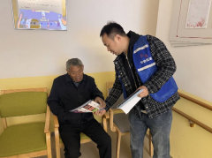 纺都社区开展反诈宣传活动