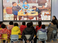 纺都社区开展绘本阅读公益活动