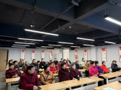 纺都社区开展老年人健康讲座