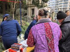 纺都社区开展消防安全知识宣传活动