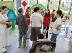 纺都社区开展垃圾分类活动