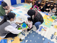 山外村婴幼儿驿站亲子活动