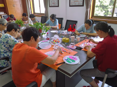 “清凉一夏”手工扇活动