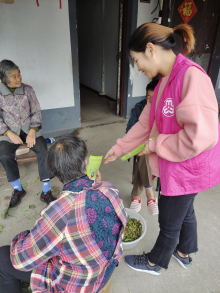 王化村开展反诈骗宣传志愿活动