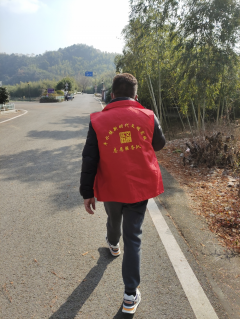 王化村招募疫情期间巡查宣传志愿活动