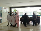 第一党小组志愿活动（肺癌筛查引导）