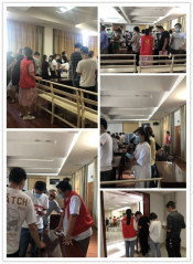 党支部助力新冠疫苗接种志愿服务第六期