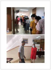 党支部助力新冠疫苗接种志愿服务第九期