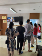 党支部助力新冠疫苗接种志愿服务第八期